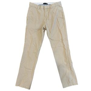 Banana Republic Pants Mens 31x32 Khaki Emerson Chino Straight Leg Flat Front